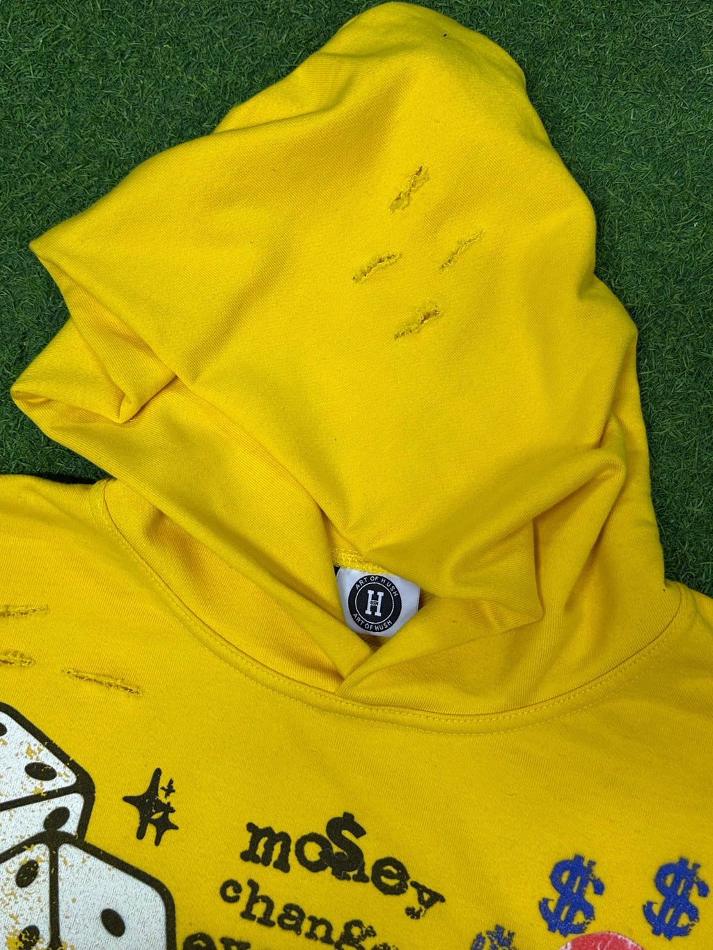 MONEY CHANGE HOODIE (YELLOW)