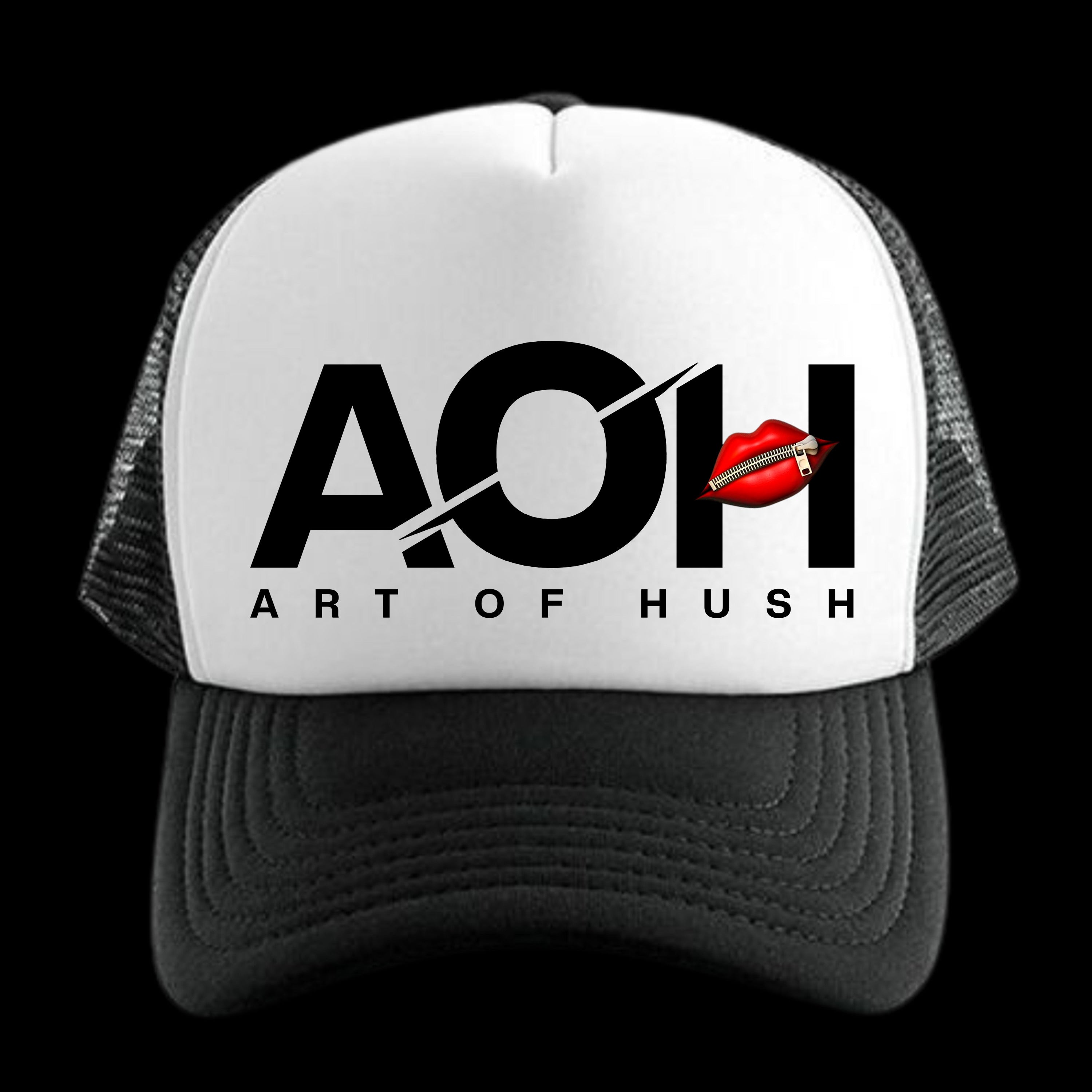 AOH TRUCKER HAT (WHITE)