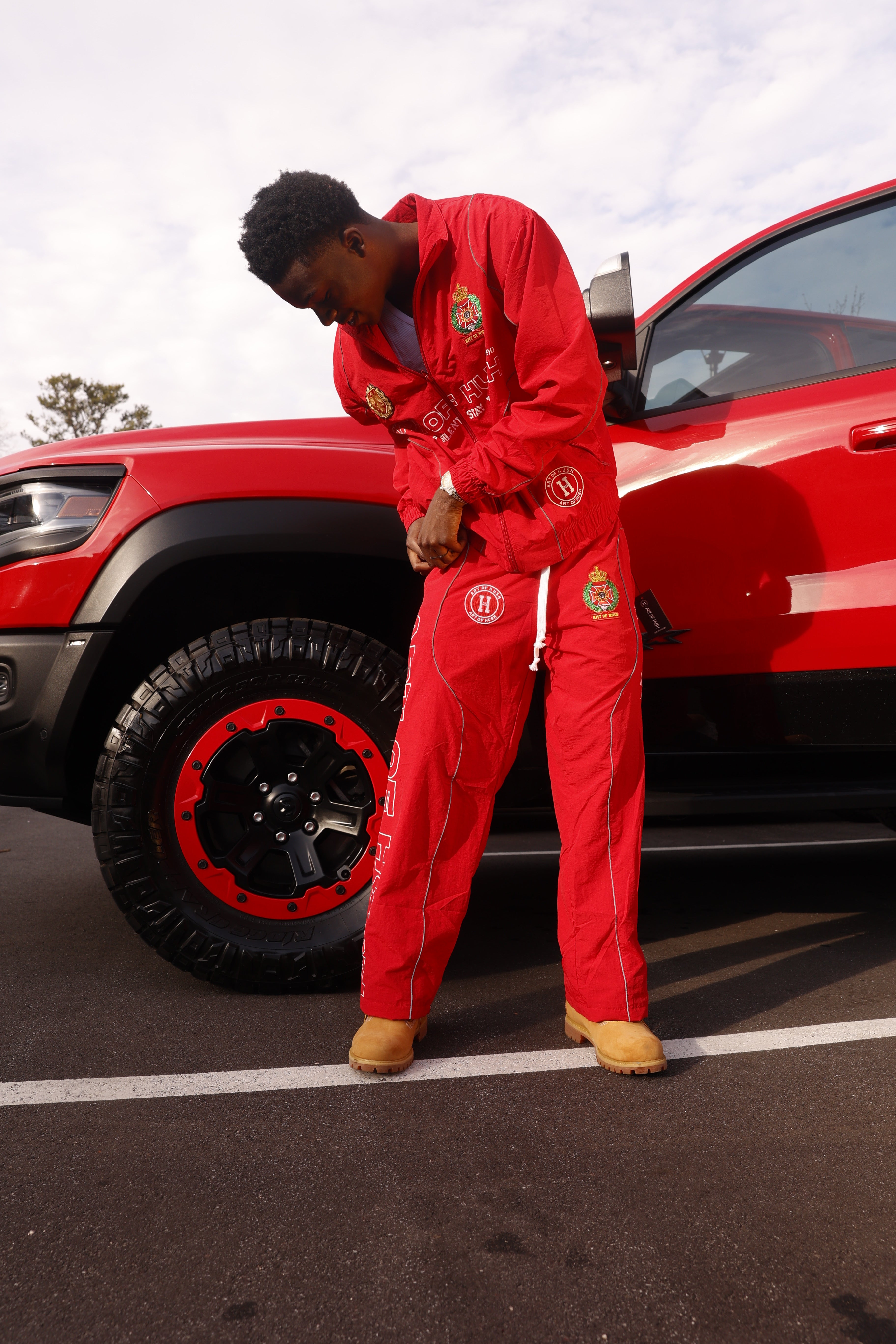 CODE OF HONOR TRACKSUIT (RED)