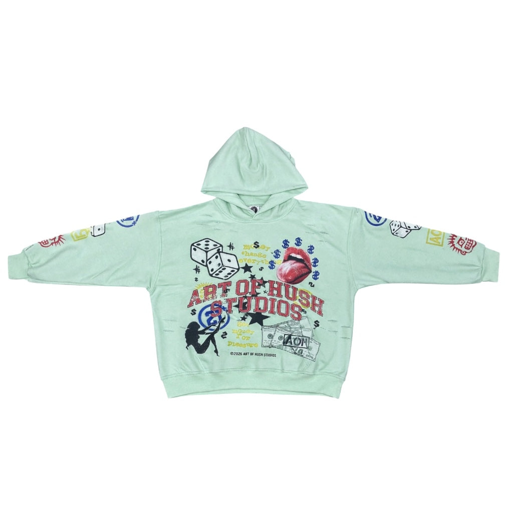 MONEY CHANGE HOODIE (GREEN)