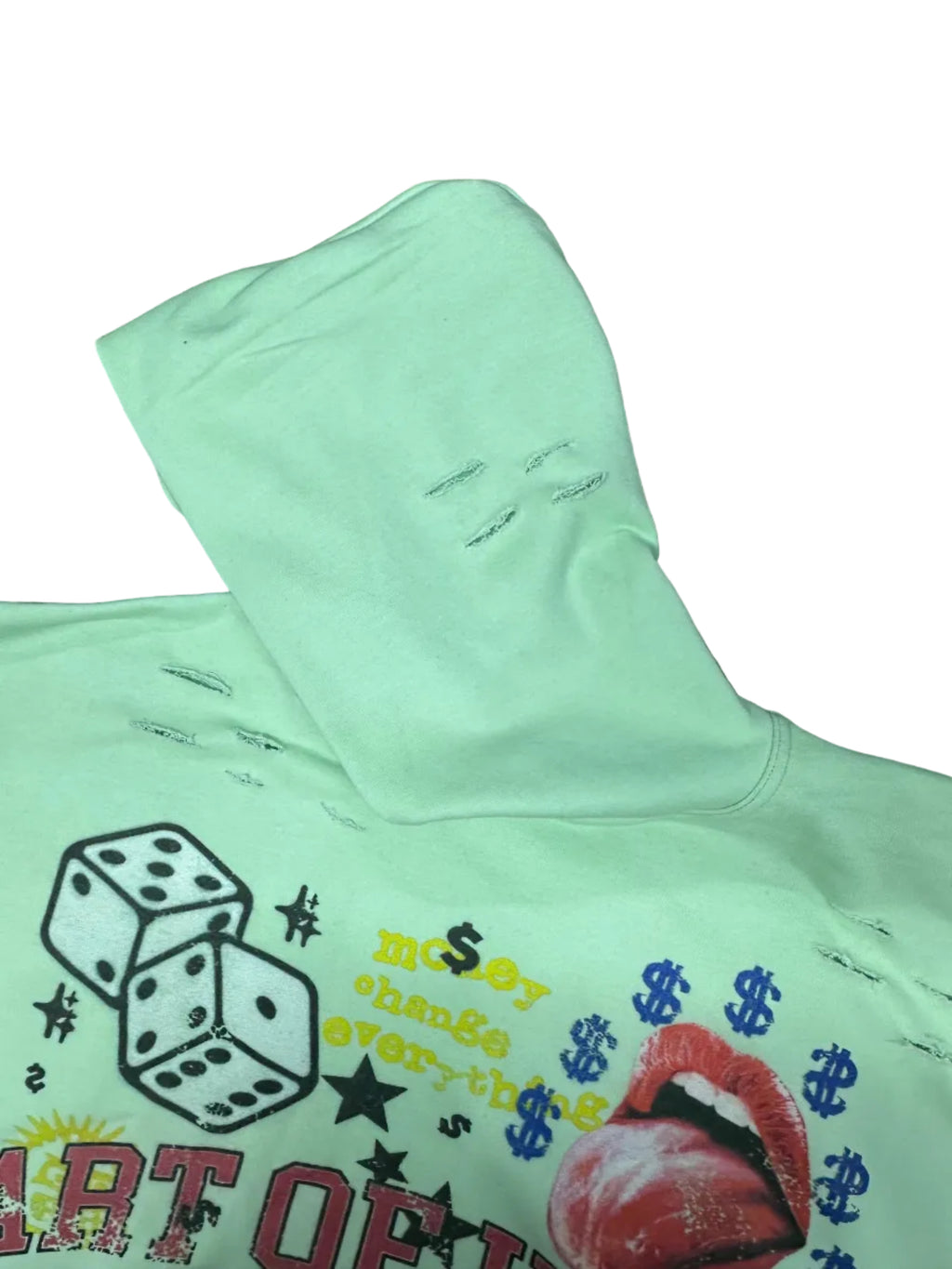 MONEY CHANGE HOODIE (GREEN)