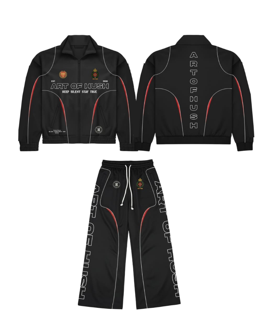 CODE OF HONOR TRACKSUIT (BLACK)