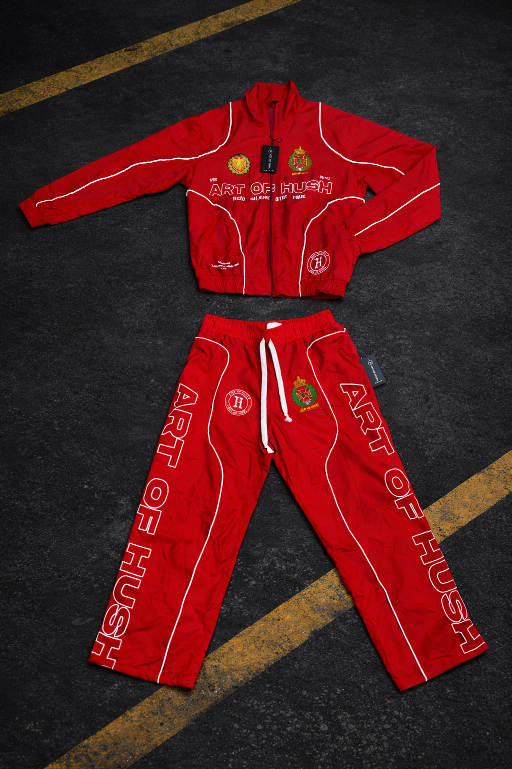 CODE OF HONOR TRACKSUIT (RED)