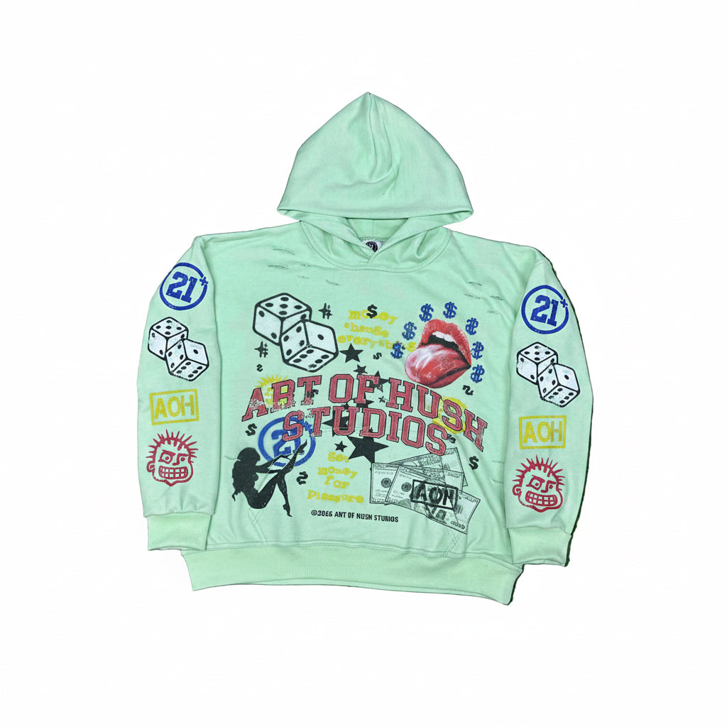 MONEY CHANGE HOODIE (GREEN)