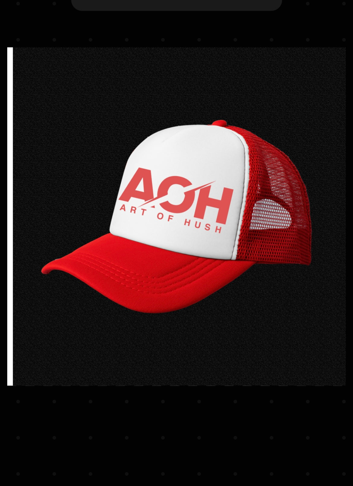 AOH TRUCKER HAT (RED)