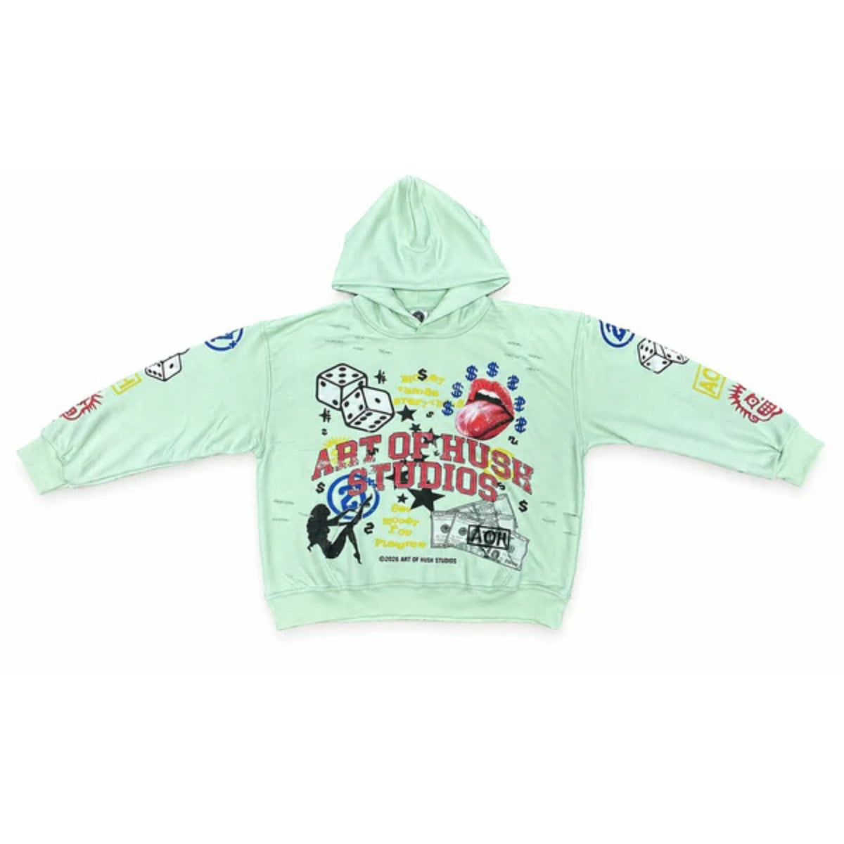 MONEY CHANGE HOODIE (GREEN)