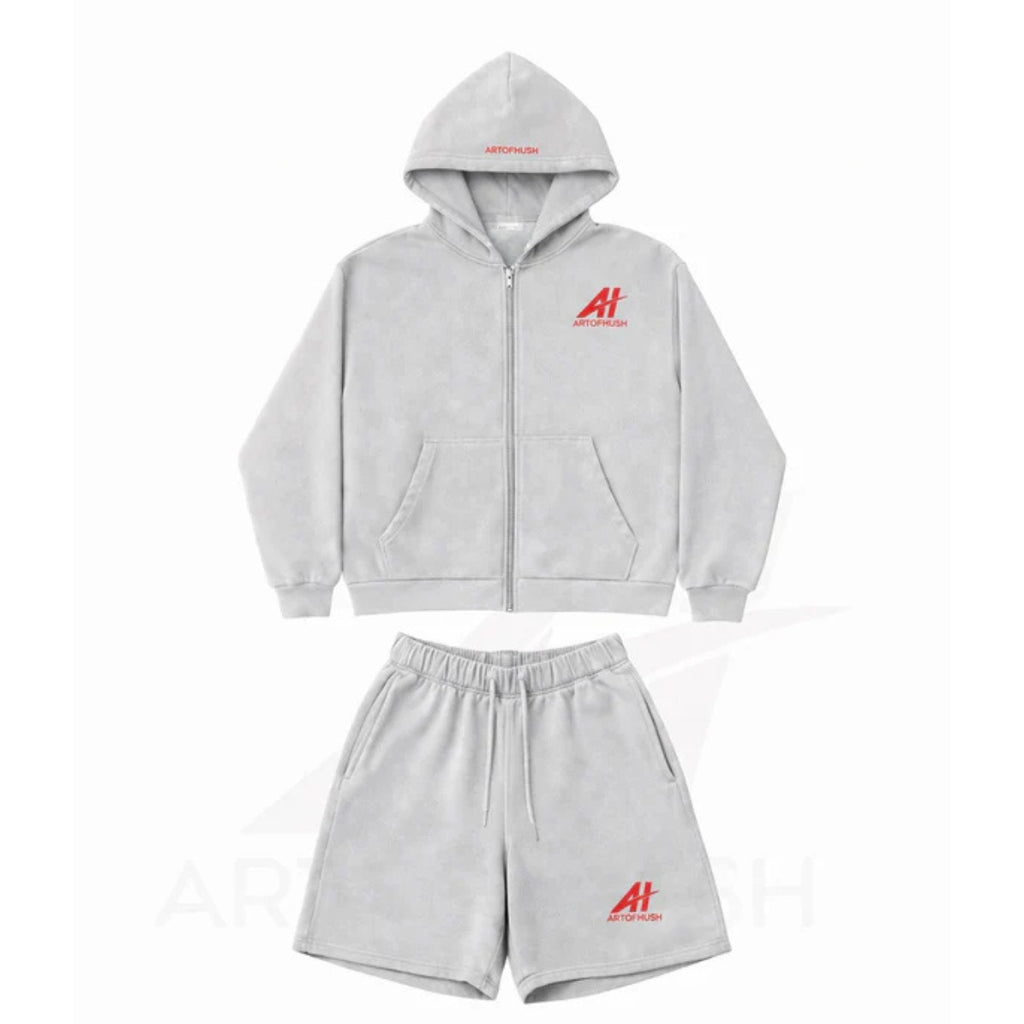 AOH: LOGO SHORTSET            (WOLF GREY)