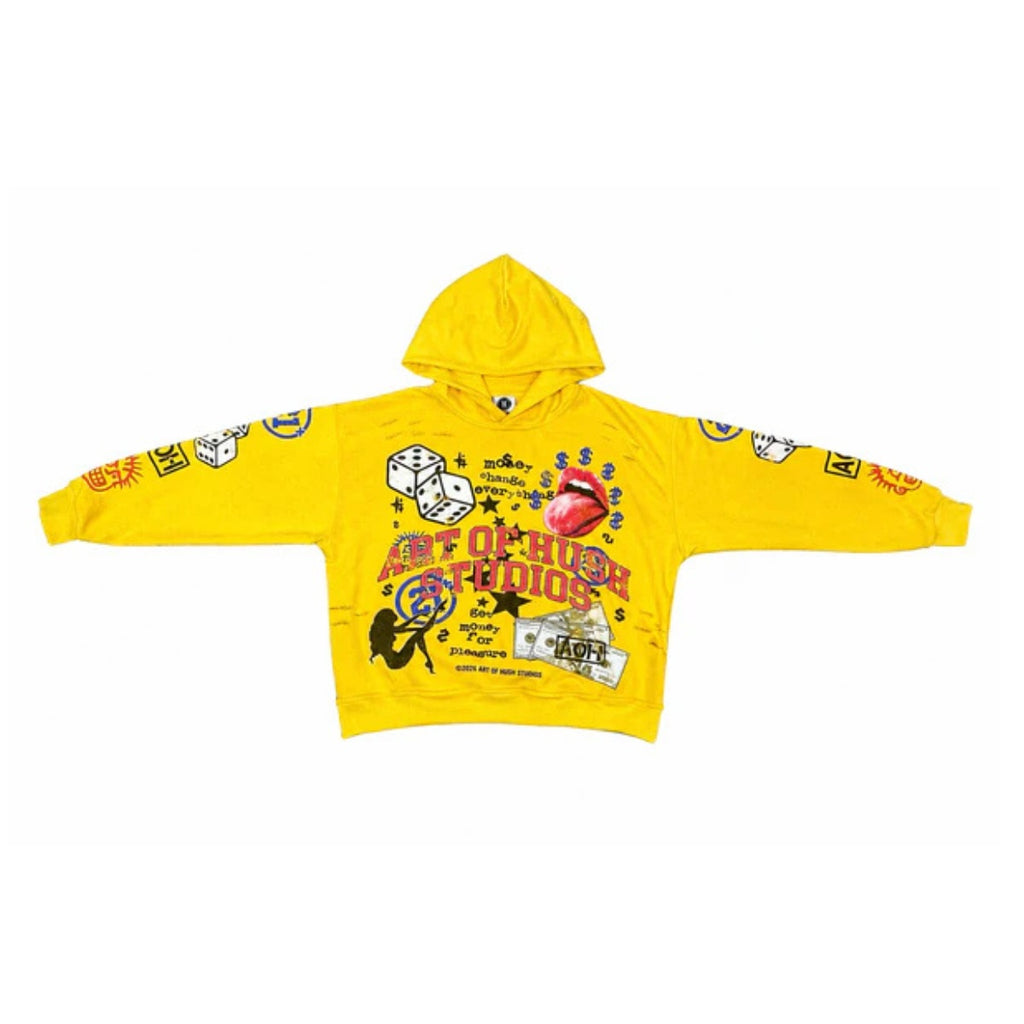 MONEY CHANGE HOODIE (YELLOW)