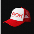 AOH: RED TRUCKER SNAPBACK